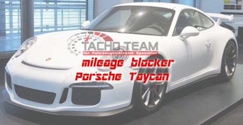 mileage stopper Porsche Taycan